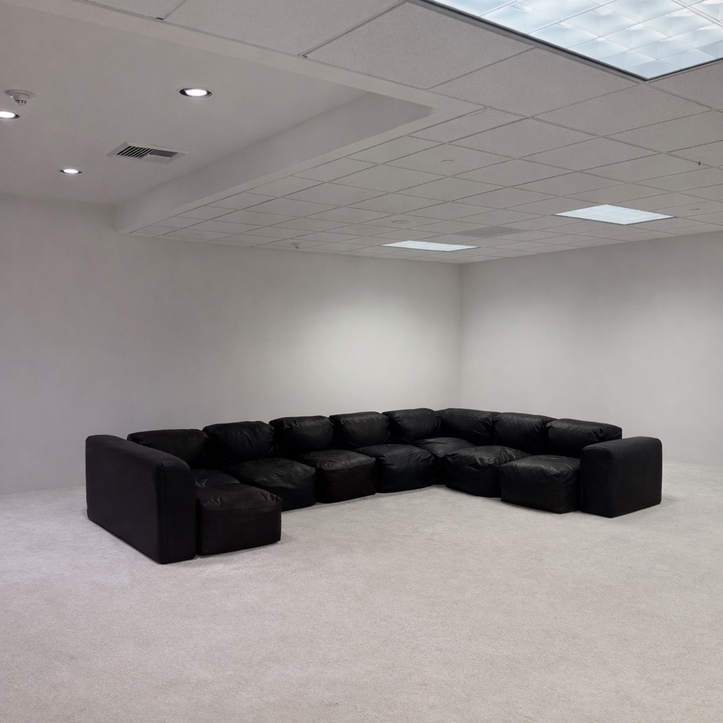 eekgosiig custom L-shaped sectional configuration